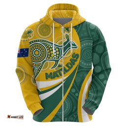 custom australia matildas indigenous hoodie go tilly special