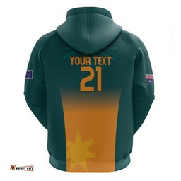 custom wallaroos womens rugby hoodie sporty style