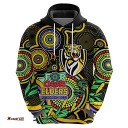 richmond football aboriginal art hoodie naidoc indigenous tribal