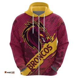 brisbane broncos hoodie nrl angry broncos