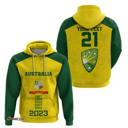 custom australia cricket hoodie history champions world cup unique