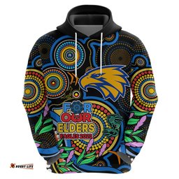 eagles football aboriginal art hoodie naidoc indigenous tribal