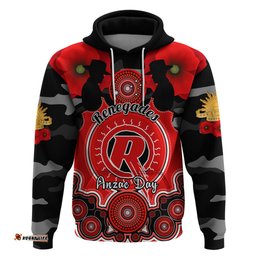 melbourne renegades anzac 2024 hoodie lest we forget poppy mix camouflage