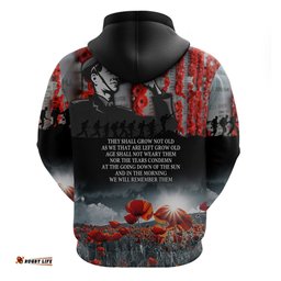 anzac day heroes of the gallipoli hoodie