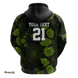 thunder cricket never forget custom hoodie anzac day with poppy aboriginal