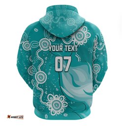 custom brisbane cricket indigenous hoodie feel the heat