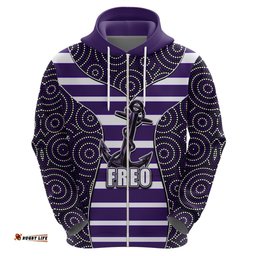 afl freo hoodie mix dot aboriginal