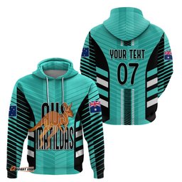 custom australia soccer hoodie go matildas dynamic turquoise