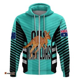 custom australia soccer hoodie go matildas dynamic turquoise