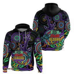 dockers football aboriginal art hoodie naidoc indigenous tribal