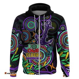 dockers football aboriginal art hoodie naidoc indigenous tribal