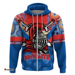 nrl knight hoodie proud newcastle aboriginal vibe