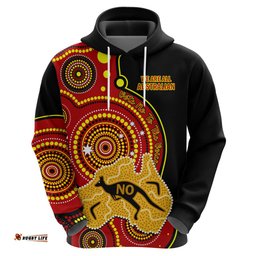 personalised australia indigenous hoodie we are all australian vote no to the voice