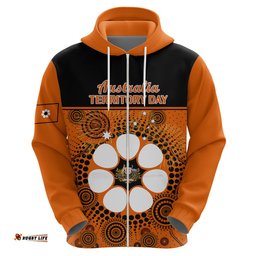 1 july australia territory day hoodie aboriginal pattern