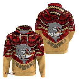 dolphins rugby hoodie polynesian and aboriginal vibe