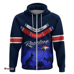rosster easts to win hoodie sydney rugby est 1908 boomerang indeginous