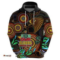 custom hawks football aboriginal art hoodie naidoc indigenous tribal