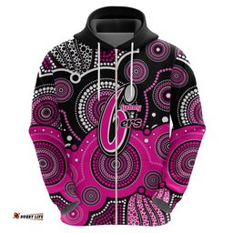 custom text and number sixers bbl hoodie aboriginal patterns black version