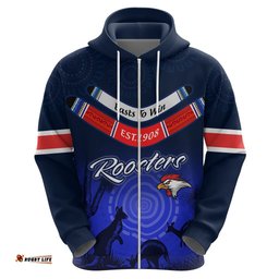 custom rosster easts to win hoodie sydney rugby est 1908 boomerang indeginous