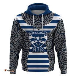 afl cats hoodie mix dot aboriginal