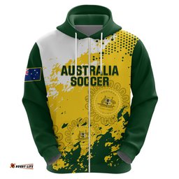 australia soccer hoodie til its done matildas 2024 happy 46th anniversary