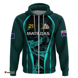matildas australia soccer hoodie liquid marble texture vibe