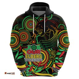 panthers rugby aboriginal art hoodie naidoc indigenous tribal