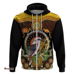 personalised australian astrology hoodie aboriginal kookaburra zodiac sign