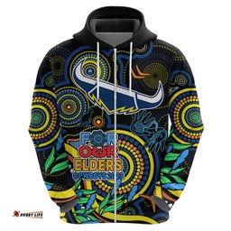 custom cowboys rugby aboriginal art hoodie naidoc indigenous tribal