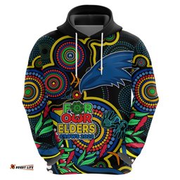 custom crows football aboriginal art hoodie naidoc indigenous tribal