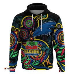 custom crows football aboriginal art hoodie naidoc indigenous tribal