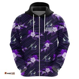 custom text and number storm rugby hoodie polynesian tribal mix tropical hawaiian style