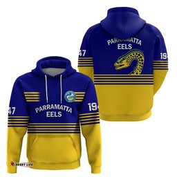 eels rugby hoodie parramatta 1947 dynamic blue