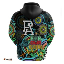 port adelaide football aboriginal art hoodie naidoc indigenous tribal
