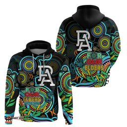 port adelaide football aboriginal art hoodie naidoc indigenous tribal