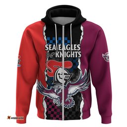 nrl combine knights sea eagles hoodie sporty style