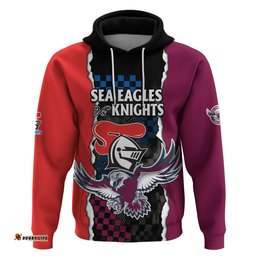 nrl combine knights sea eagles hoodie sporty style