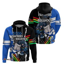 nrl combine bulldogs and panthers hoodie