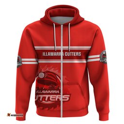 personalised australia rugby hoodie illawarra cutters sporty style