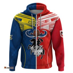 nrl cowboys combine dragon rugby hoodie sporty style