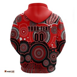 custom text and number renegades bbl hoodie aboriginal patterns