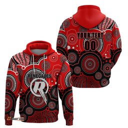 custom text and number renegades bbl hoodie aboriginal patterns