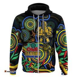 custom titans rugby aboriginal art hoodie naidoc indigenous tribal