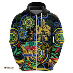 custom titans rugby aboriginal art hoodie naidoc indigenous tribal