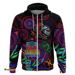 custom knights rugby aboriginal art hoodie naidoc indigenous tribal
