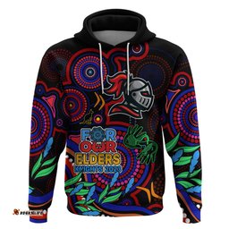 custom knights rugby aboriginal art hoodie naidoc indigenous tribal