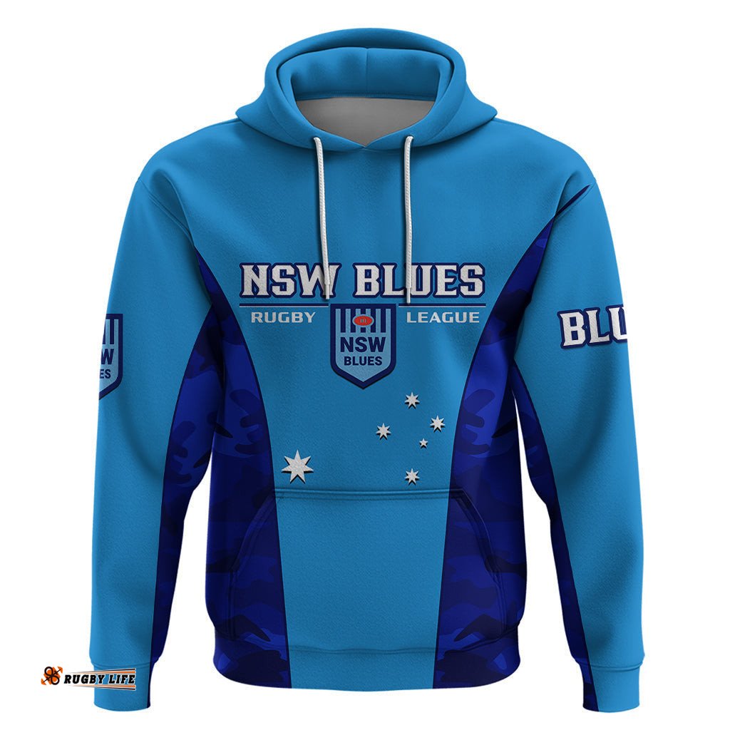 nsw rugby hoodie go blues camouflage sporty style