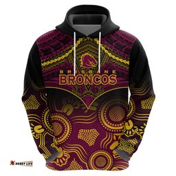 broncos rugby hoodie brisbane 1987 aboriginal mix polynesian pattern