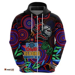 knights rugby aboriginal art hoodie naidoc indigenous tribal
