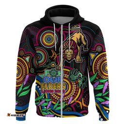 lions football aboriginal art hoodie naidoc indigenous tribal
